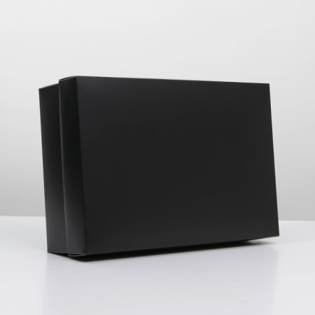 Gift folding box, packaging, “black”, 30 x 20 x 9 cm-1