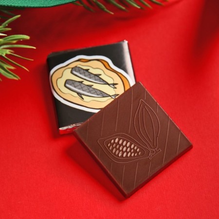Chocolate in the postcard "C NG, shorter", 5 g-1