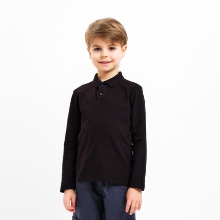 Jumper (Polo) Children's minku color black, height 122