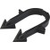 Anchor bastard in a cassette for the tracker Stout SMF-0003-251620, 25 pcs, D = 16-20 mm