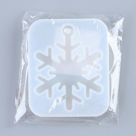 Silicone form universal, Snowflake suspension-5