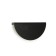 Cappio h003bl bracket handle is a semicircle, aluminum, l = 110 mm, m/o 64 mm., Black color