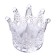 Candle LED "Crown", burning yellow