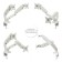 Broke for monitors Onkron G160W White 13 "-32" Max. 16kg Table turn and slope V 102950