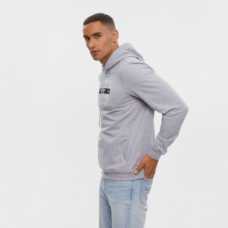 Hoody President, size XS, gray color-3
