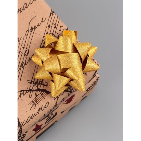 Bant star No. 7.5, packing 8 pcs., With sparkles, mix-10