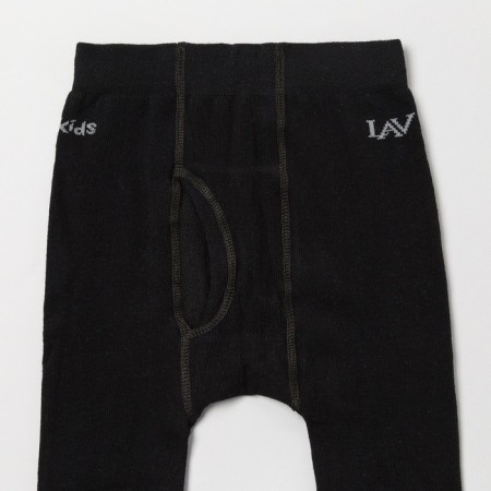Leggings for children, black color, height 122-128-1
