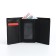 Women's wallet on a magnet, black color