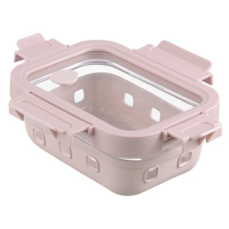 Container for baking, storage and carrying of products in the cover Smart Solutions, 370 ml, pink color-1