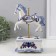 Souvenir Ceramics Musical "Carousel Horse" 9.8x13x21.5 cm