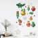 Interior sticker with sparkles "Toys", 29.7 x 42 cm, New Year