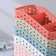 Organizer for the little things "loops", 3 departments, 15.5 × 9.5 × 9.5 cm, color mix