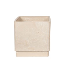 Kashpo for flowers and plants, sand 20x20x20cm, 6.5l