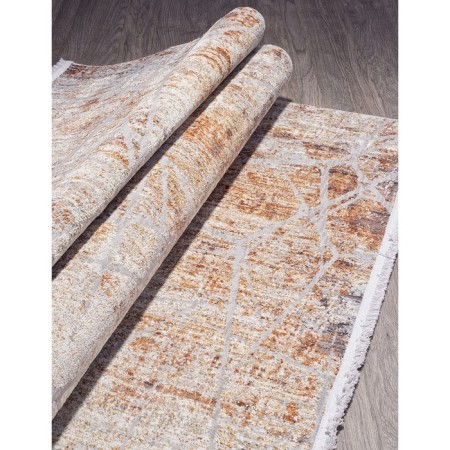 Rectangular carpet Sirma Seattle, size 80x150 cm, Acik Gri/Acik Terra color-1