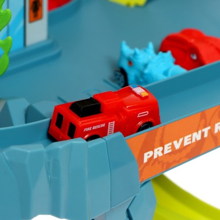 Auto traffic "dinosaur", sound effects, smoke effect-5
