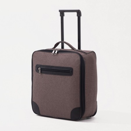 Pilot Case 16 "," Saxi ", a lightning department, external pocket," saxi ", brown color