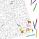 Coloring giant "Find us!"