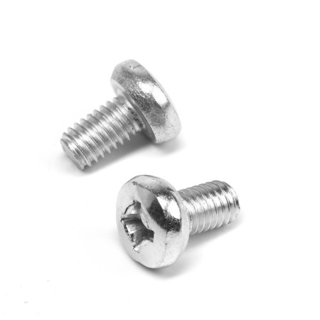 Tundra screw, with a semicircular head, galvanized, Din7985, M6x10 mm, 1000 pcs