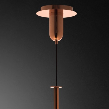 Lumber of the suspended Mantra Sonata, E27, 1x20W, 750 mm, Copper color-3