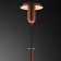Lumber of the suspended Mantra Sonata, E27, 1x20W, 750 mm, Copper color