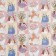 Paper packing glossy bilateral "girls", 70 x 100 cm