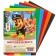 Complexed paper, 14x19 cm, 6 sheets, 6 colors, coated, one -sided, in a package, 80 g/m², puppy patrol