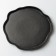Black Ceramic Nonal Territory, 27 cm, black color