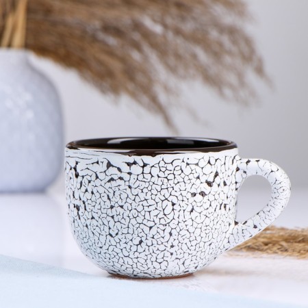 Mug "Tea" 12x7.5cm, 0.45l, tiramisu