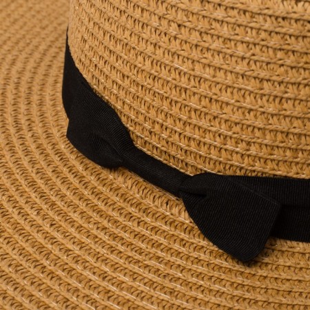 Women's hat minku "Summer", size 56-58, brown color-3