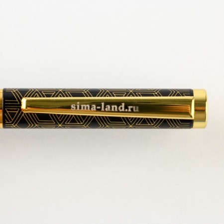 Gift pen "Best dad", metal, 1.0 mm, blue paste-2