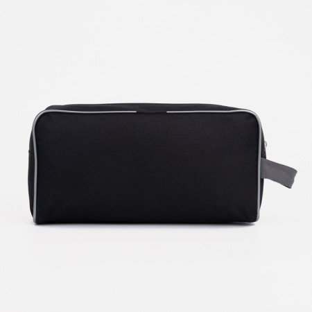 Cosmetic bag with lightning, black color-1