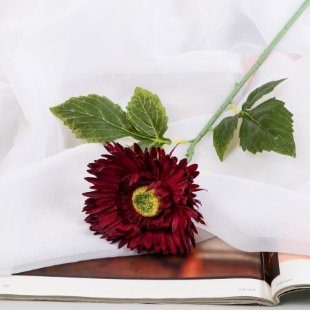 Artificial flowers "Tensor" 46x10 cm, burgundy