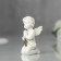 Polystone souvenir "Angel with a cross" 6x3x2.8 cm