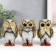 Souvenir Polystone "Owl - I do not see/I do not hear/I will not say" mix 8.5x7.2x12.5 cm
