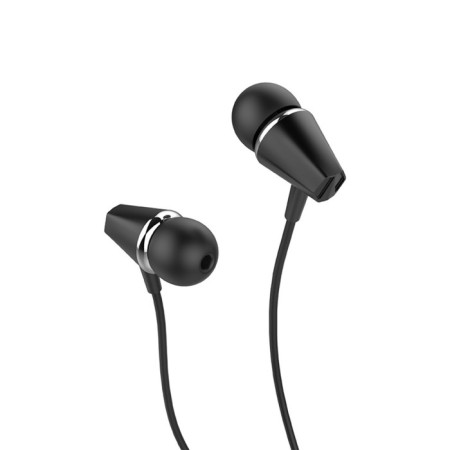 Hoco M34 headphones, wired, vacuum, microphone, jack 3.5 mm, 1.2 m, black-5