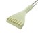 Torso Sampling brush, 62 cm, with a scrap, mix