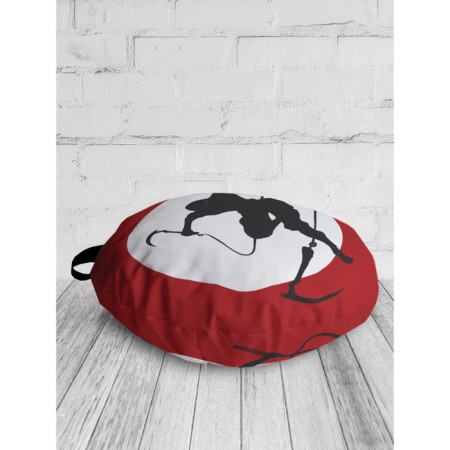 Siddle Pill "Ninja in the jump", decorative, D = 52 cm-1