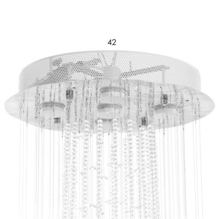 Lamp cascade "Brianna" 5xled chrome 40x40x83cm Bayerlux-8
