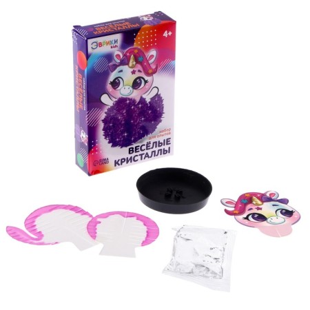 Set for experiments "wonderful crystals", unicorn-2