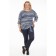 Women's blouse Wisell M4-3745/1, size 52