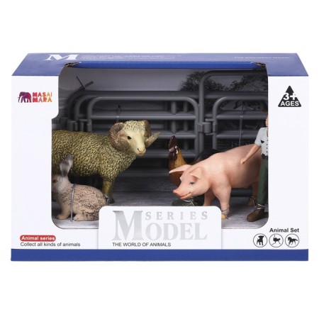Set of figures "on the farm", 6 items-6