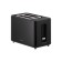 Toster Krona Digitaler Black, 900 watts, 7 frying modes, 2 toasts, defrosting, black