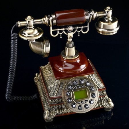 Retro telephone "Alezio", 24 x 19 cm-7