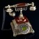 Retro telephone "Alezio", 24 x 19 cm