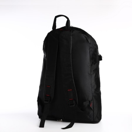 A backpack on a zipper with an increase, 65l, 4 outer pockets, black color-1