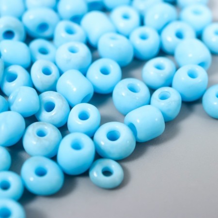 Round beads 6/0 "Blue" 20 g-1