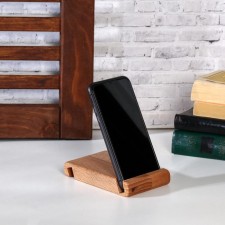 Top for phone and tablet, beech 13x8 cm