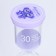 Happy Time sand clock, 30 minutes, 4.4 x 12.6 cm, lilac