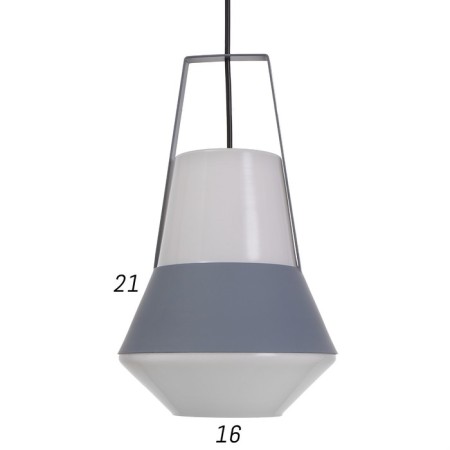 Lamp Bayerlux 1653/1gy E27 40W gray 25x26x40-135 cm-3