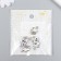 Decor for creativity metal, enamel, rhinestones "point owl" silver, white 1.4x2.1 cm